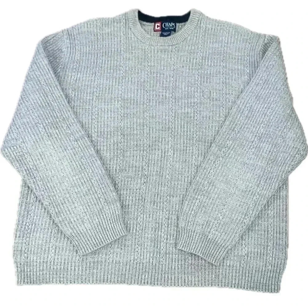 Vintage chaps men’s large sweater pure cotton